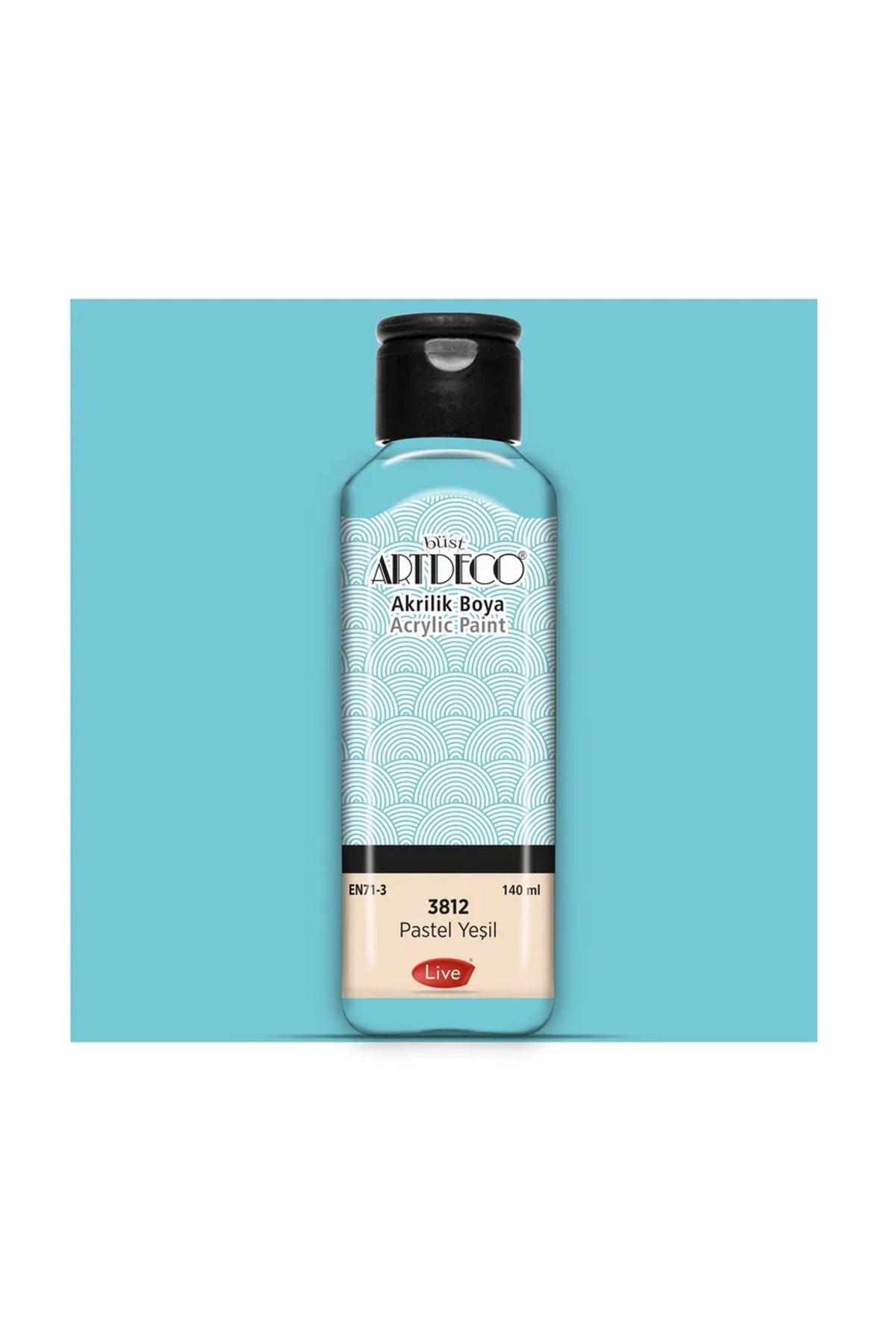 Akrilik Boya Pastel Yeşili 140 ml 3812