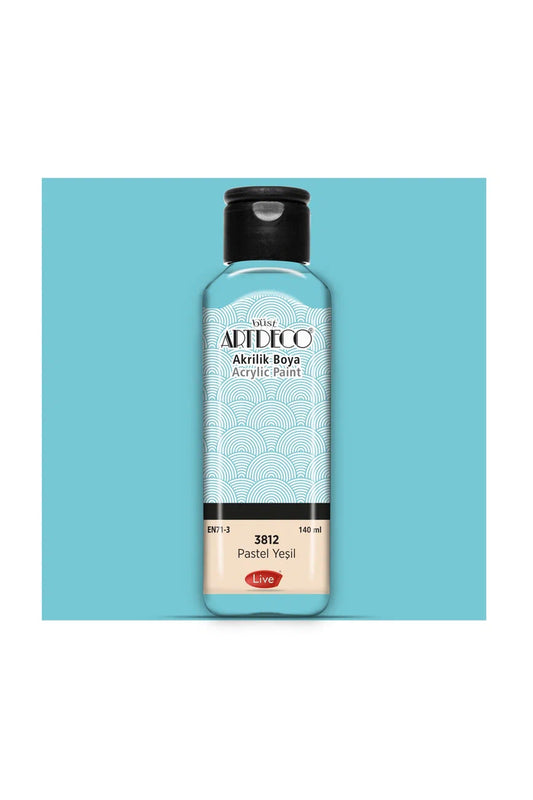Akrilik Boya Pastel Yeşili 140 ml 3812