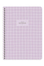 College Telli Defter Çizgisiz 16x22 Cm Telli Beyaz 80 Sayfalı Plastik Kapak