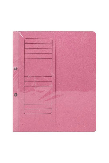 06191 Yarım Kapak Dosya Karton A4 50 Adet - Pembe
