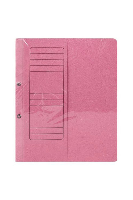 06191 Yarım Kapak Dosya Karton A4 50 Adet - Pembe