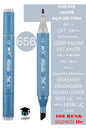 ÇİFT TARAFLI PROFESYONEL ÇİZİM KALEMİ KALICI MÜREKKEP ÜÇGEN GÖVDE İNCE UÇ 1 MM KESİK UÇ 2-6MM SKETCH