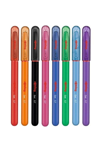 Jel Roller Kalem Seti 0.7 mm 8 Renk Karışık