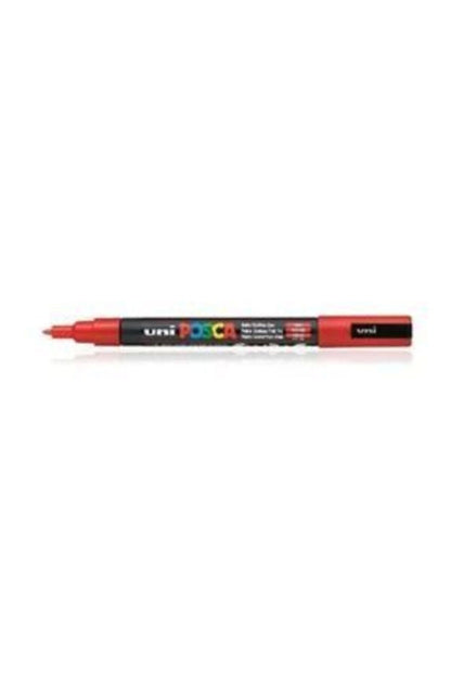 -Ball Posca Pc-3m Boyama Markörü 0.9-1.3 Mm Kırmızı Kalem