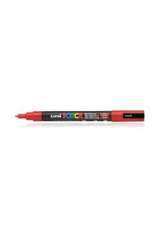 -Ball Posca Pc-3m Boyama Markörü 0.9-1.3 Mm Kırmızı Kalem