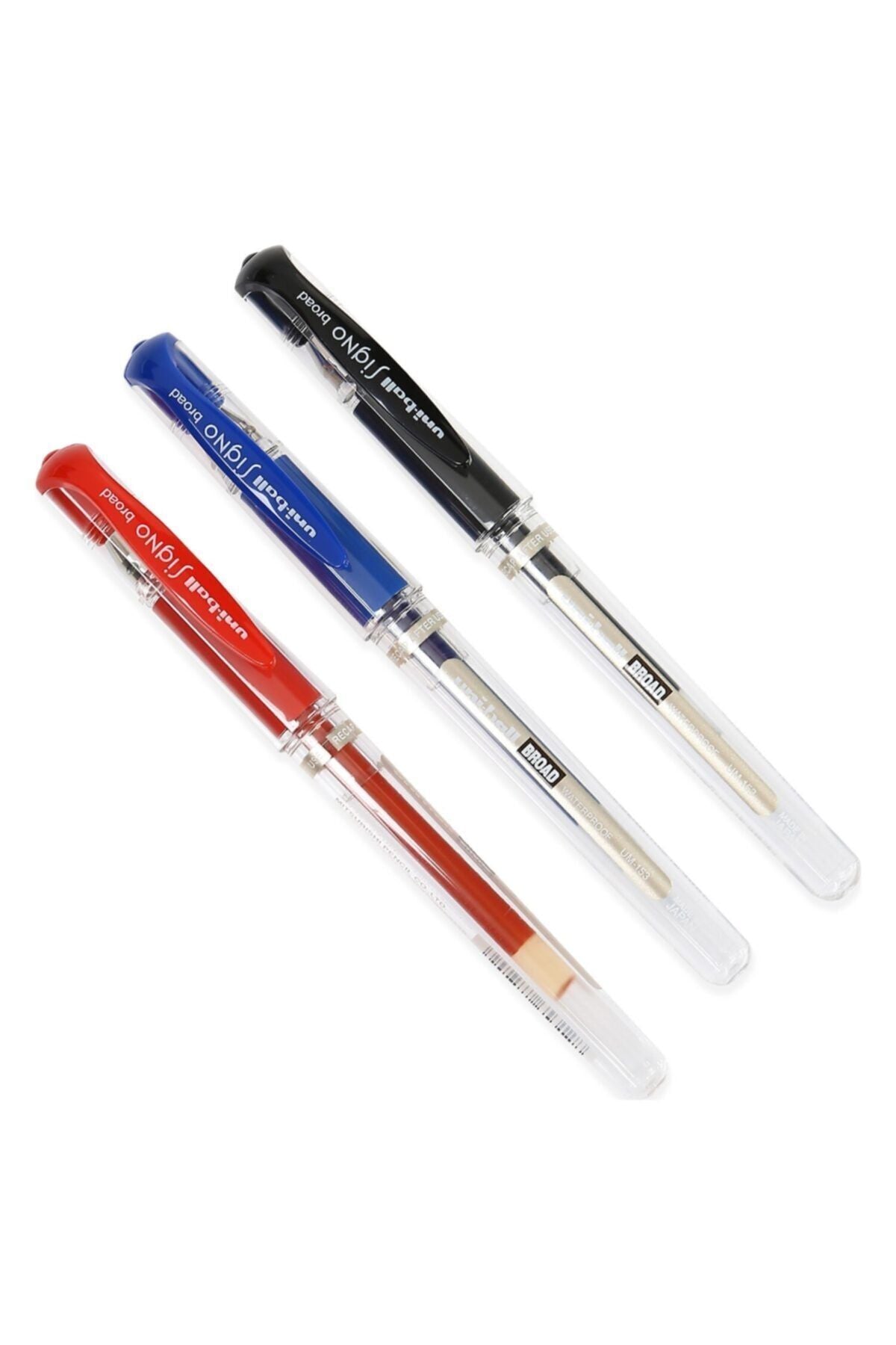 Uniball Signo Broad 3'lü Imza Kalemi Seti 1,0mm(siyah-mavi-kırmızı)