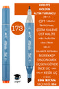 ÇİFT TARAFLI PROFESYONEL ÇİZİM KALEMİ KALICI MÜREKKEP ÜÇGEN GÖVDE İNCE UÇ 1 MM KESİK UÇ 2-6MM SKETCH