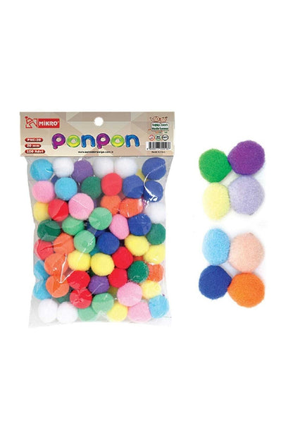 Pnc-20 20mm 100 Lü Ponpon