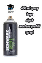 400 ml sprey boya siyah montana grafiti spreyi