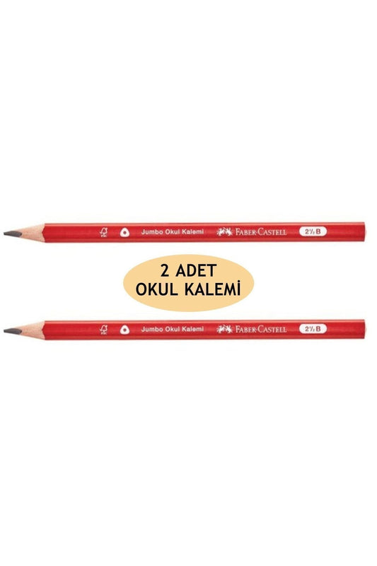 Jumbo Okul Kurşun Kalemi 2.5b - 2 Adet
