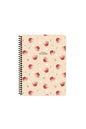 ÇİZGİLİ 16x22 CM 80 YAPRAK KARTON KAPAK TELLİ DEFTER 60 GRAM BEYAZ SAYFA COFFEE