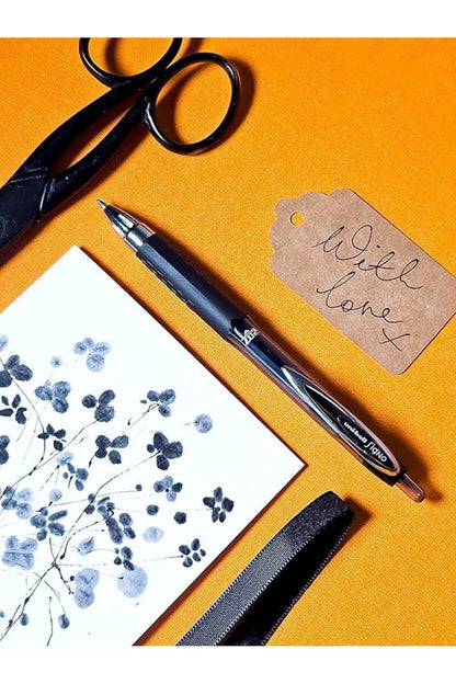 0.7 mm jel pilot kalem roller signo kalem umn-207 uni-ball basmalı pilot kalem