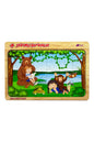 Çocuk Ahşap Puzzle 24 Parça