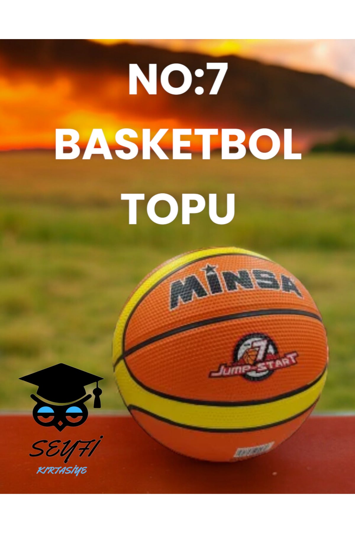 MİNSA NO:7 BASKETBOL TOPU TIRTIKLI YÜZEY