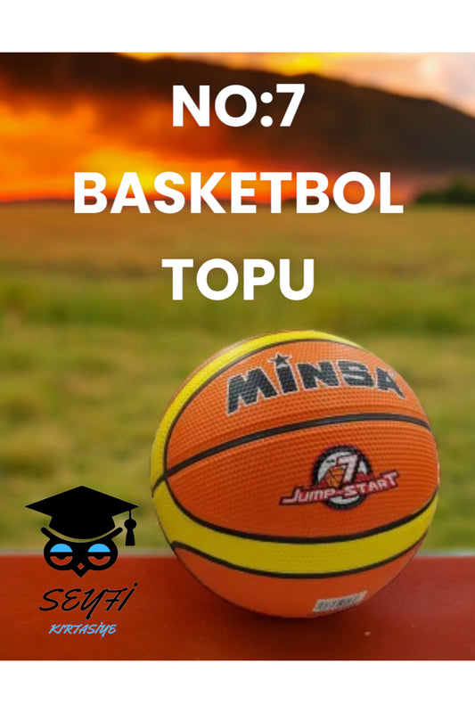 MİNSA NO:7 BASKETBOL TOPU TIRTIKLI YÜZEY