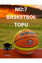 MİNSA NO:7 BASKETBOL TOPU TIRTIKLI YÜZEY