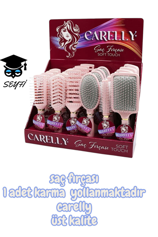 saç fırçası 1 adet karma yollanmaktadır carelly üst kalite yumuşak kıl