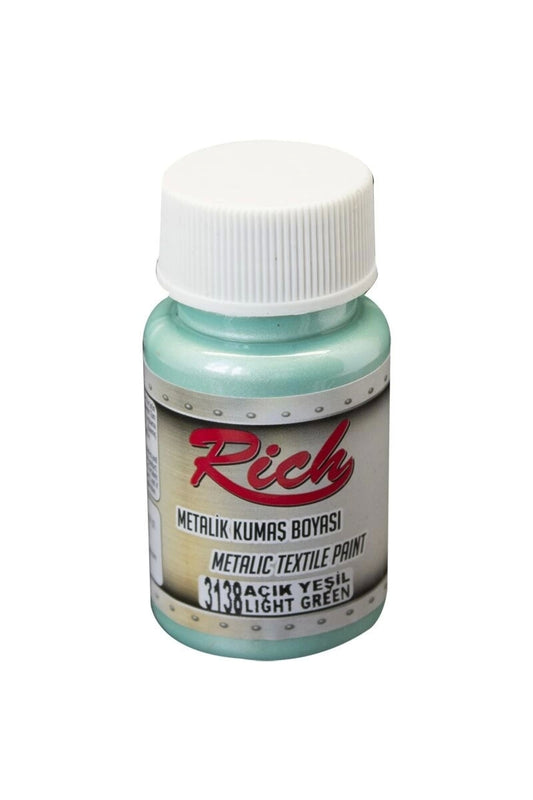 Supertrend Metalik Kumaş Boyası 50 cc. 3138 AÇIK YEŞİL