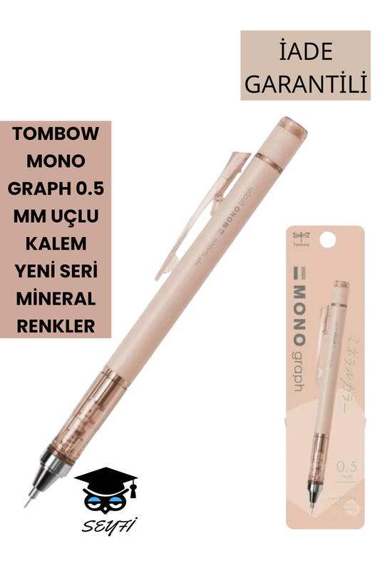 Tombow Mineral Mono Graph 0.5 Mm Uçlu Kalem Yeni Seri Pastel Mineral Renkler 2025 Özel Seri