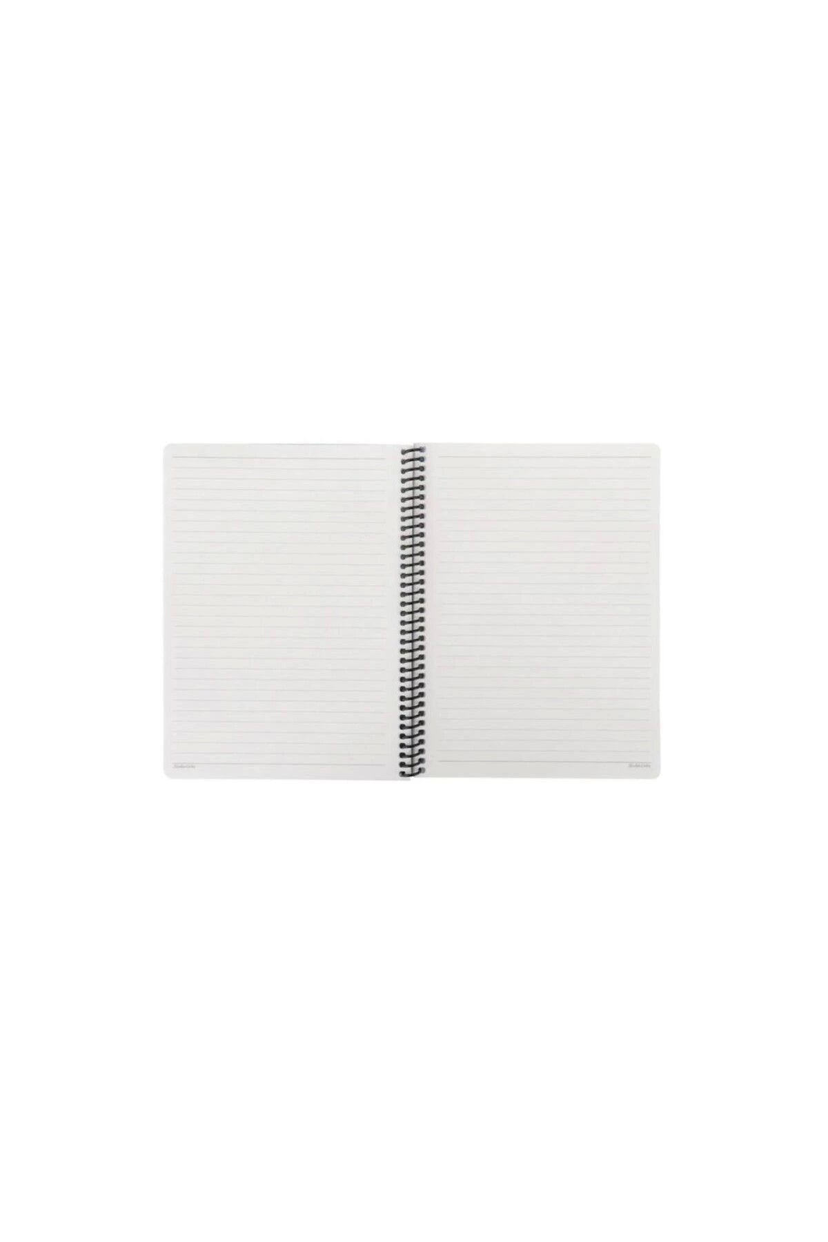 Keskin A4 Çizgili Spiralli Stickerli Defter Hallederiz 80yp