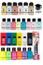 26 renk akrilik boya seti 75 ML 18 renk metalik canlı neon 75 cc 8 renk pastel akrilik boya