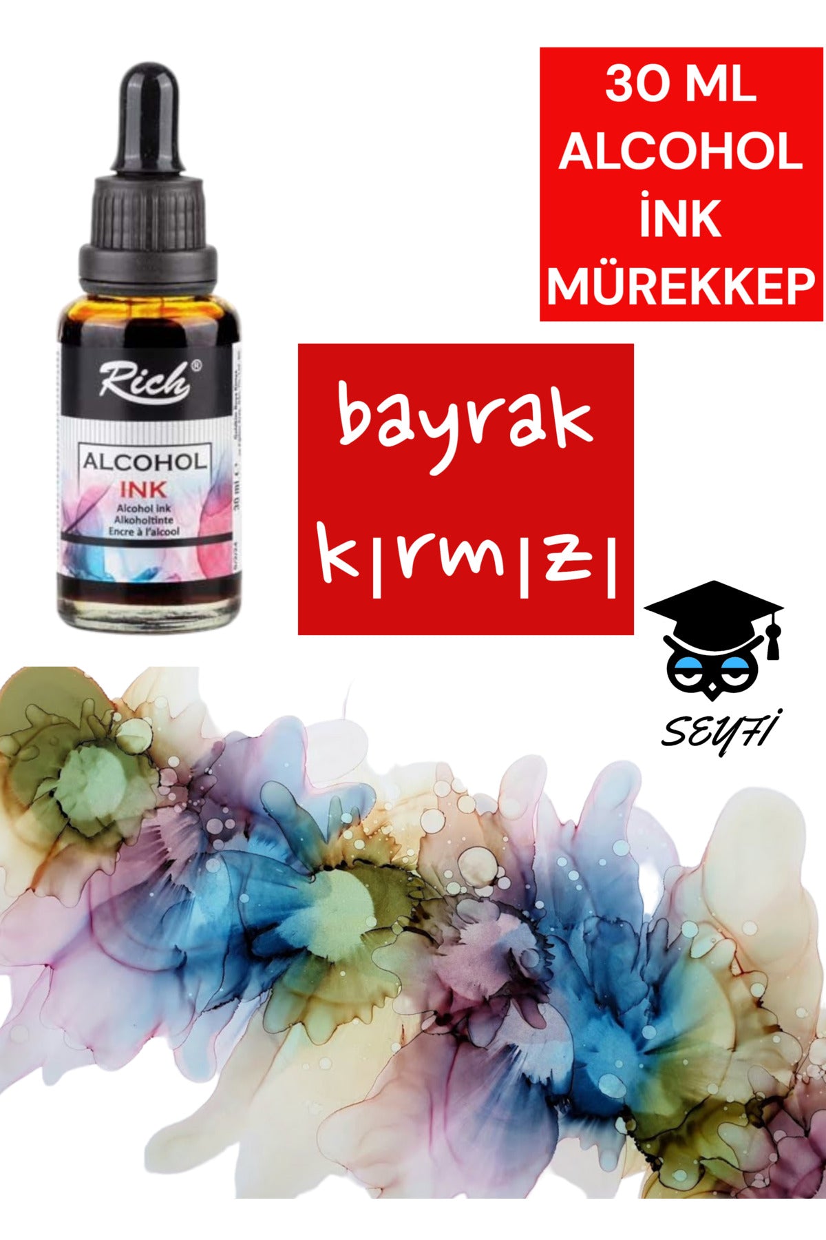 30 ML ALCOHOL İNK MÜREKKEP