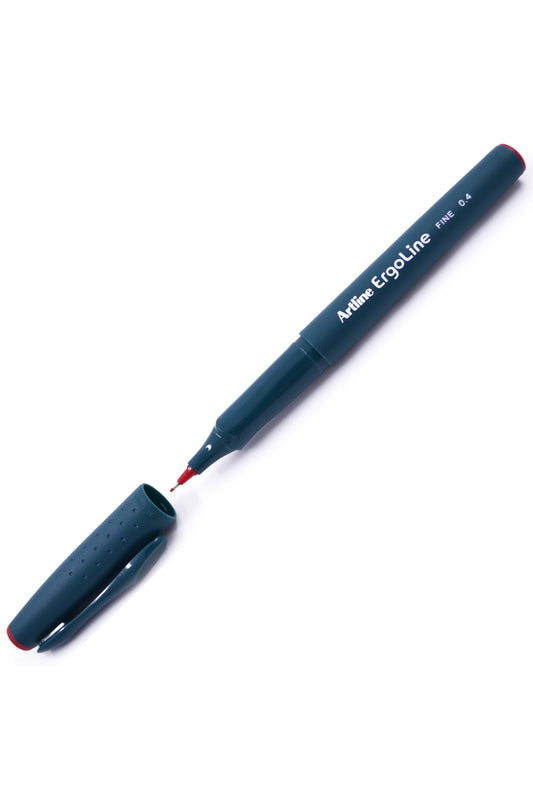 Ergoline Kalem 0.4 mm Kırmızı ERG-3400