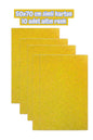50x70 cm simli karton 10 adet altın renk