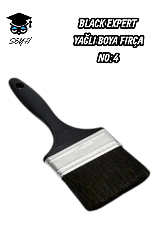 BLACK EXPERT YAĞLI BOYA FIRÇA NO:4