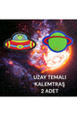 UZAY TEMALI KALEMTIRAŞ 2 ADET