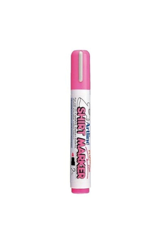 Shirt Marker Tişört Markörü Uç:2,0mm Fosforlu Pembe