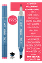 ÇİFT TARAFLI PROFESYONEL ÇİZİM KALEMİ KALICI MÜREKKEP ÜÇGEN GÖVDE İNCE UÇ 1 MM KESİK UÇ 2-6MM SKETCH