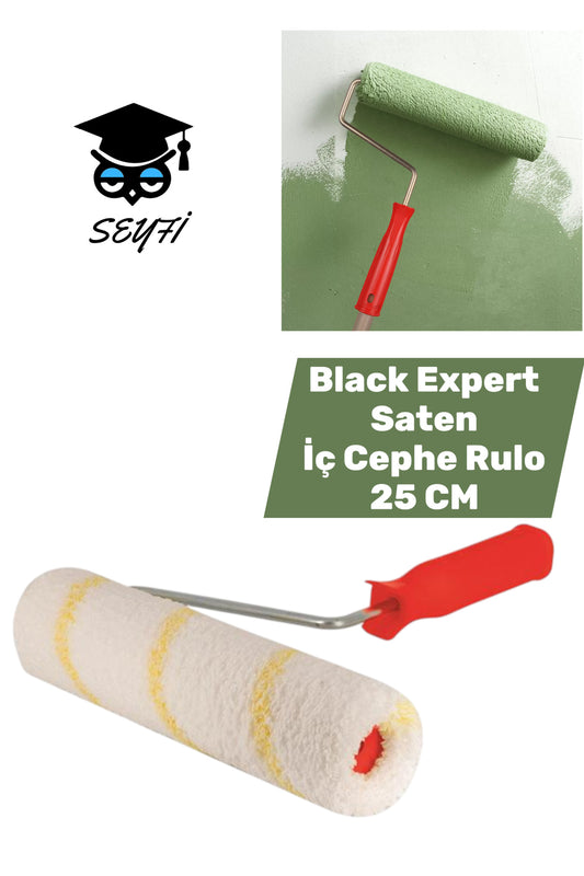Black Expert Saten İç Cephe Rulo 25 CM