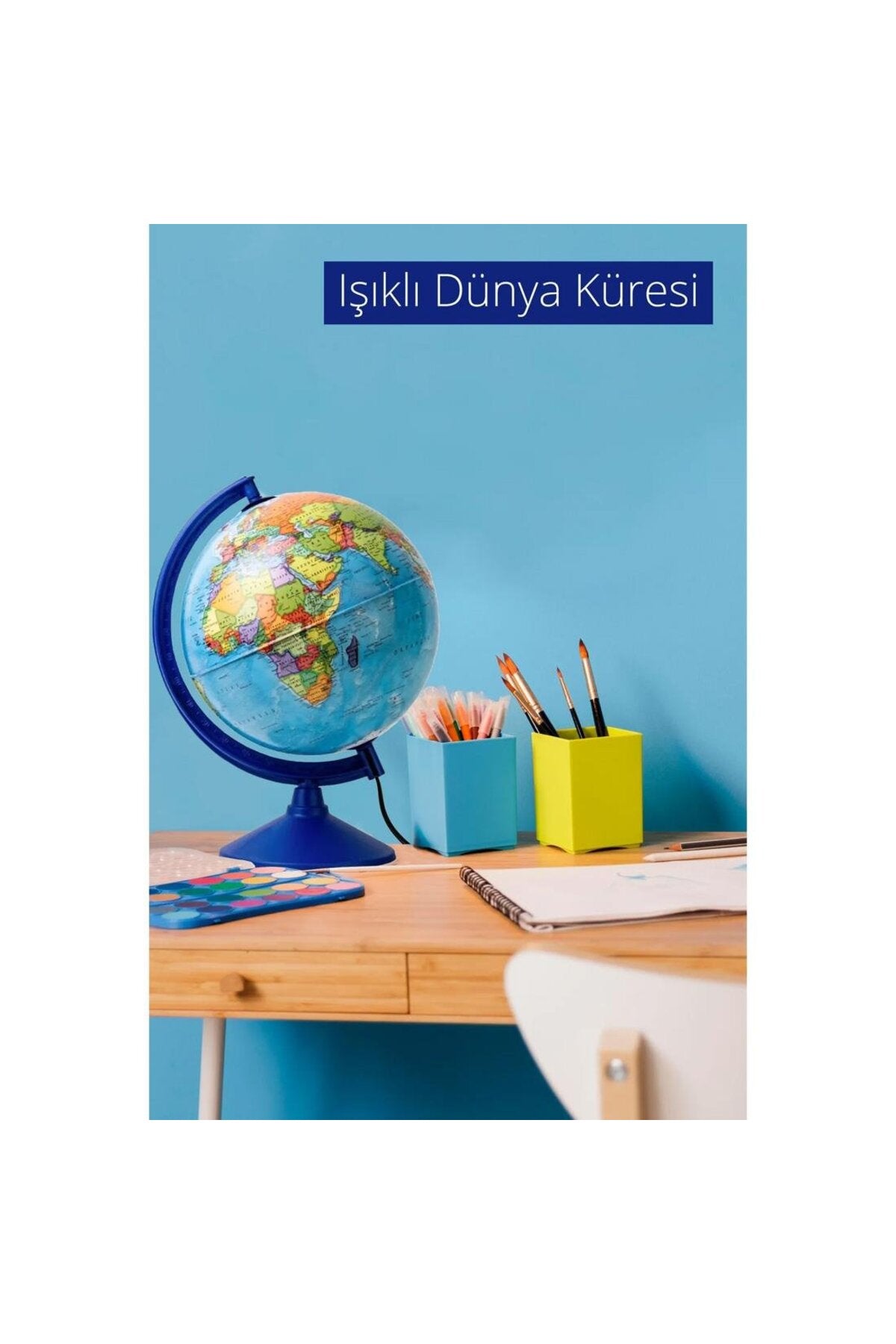 26 Cm. Işıklı Siyasi Küre 47303