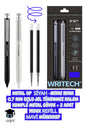 0.7 MM UÇLU JEL TÜKENMEZ KALEM KOMPLE METAL GÖVDE SET WRİTECH