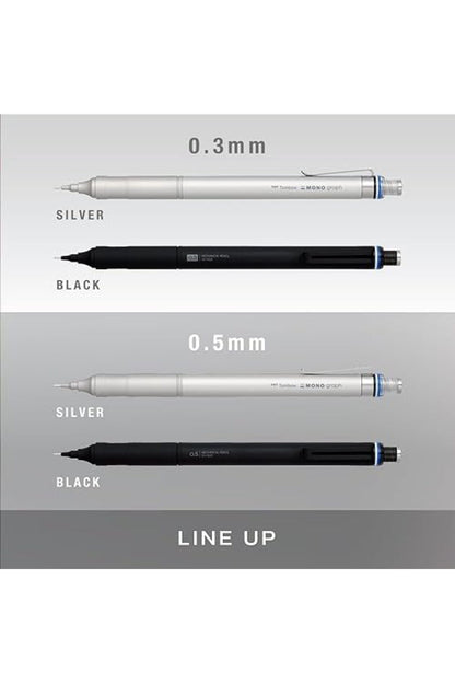 Mono Graph Fine 0.5mm Mekanik Kurşun Kalem Gümüş / DPA-112A
