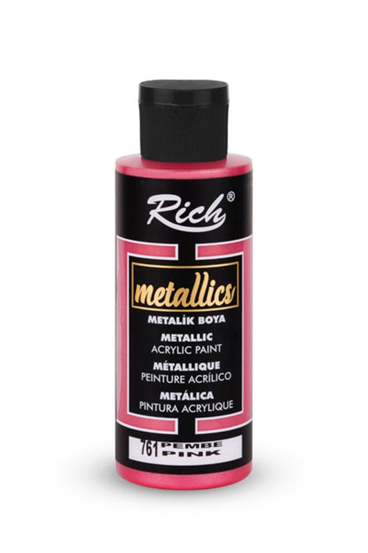 METALİK BOYA 120 CC PEMBE
