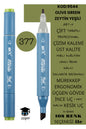 ÇİFT TARAFLI PROFESYONEL ÇİZİM KALEMİ KALICI MÜREKKEP ÜÇGEN GÖVDE İNCE UÇ 1 MM KESİK UÇ 2-6MM SKETCH