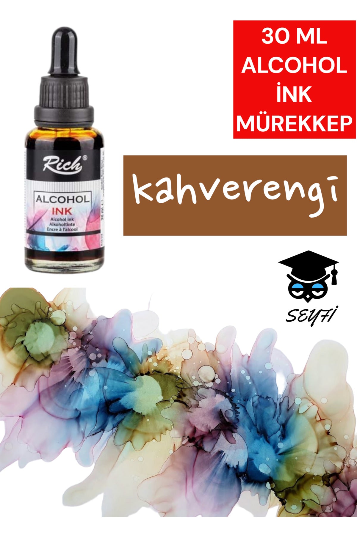 30 ML ALCOHOL İNK MÜREKKEP