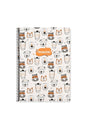Animal Friends Baskılı A4 Kareli Defter