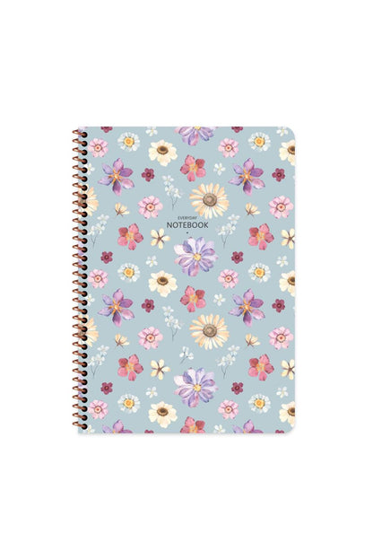 Keskin A4 80 Yp.kar. Karton Kp.spr.çiçek Defter