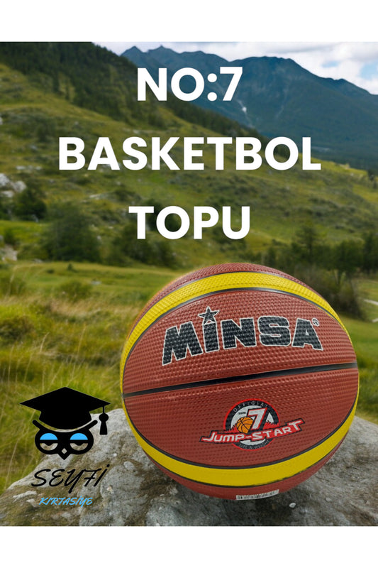 MİNSA NO:7 BASKETBOL TOPU TIRTIKLI YÜZEY