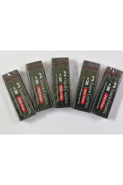 Silgi-faber-castell Büyük Boy Siyah Silgi-5 Adet
