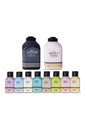 Akrilik Boya 8x75ml Pastel Smoky + BEYAZ + SİYAH 500ml 10 Renk Set