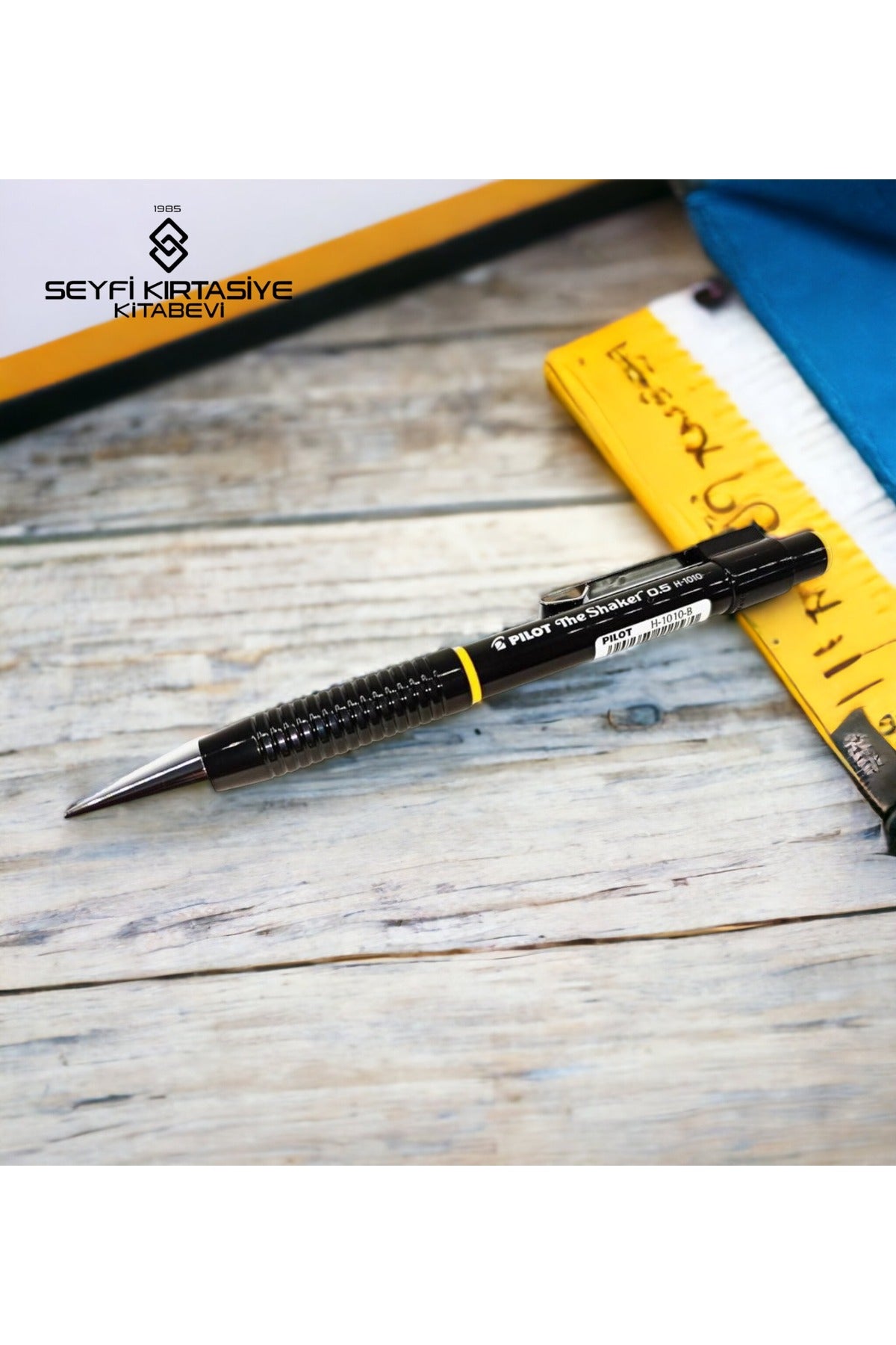 PİLOT THE SHAKER VERSATİL KALEM SİYAH 0.5 mm ** SALLAYINCA UÇ ÇIKARTAN KALEM ** UÇLU KALEM 0.5 MM