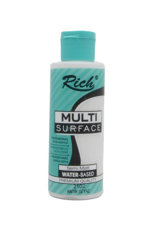 Multi Surface Akrilik Boya Antik Beyaz 120cc