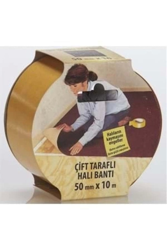 Çift Taraflı Bant Ince Halı Kaydırmaz 50mm*10m
