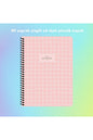 ÇİZGİLİ A4 80 YAPRAK PLASTİK KAPAK TELLİ DEFTER COLLEGE KESKİN COLOR