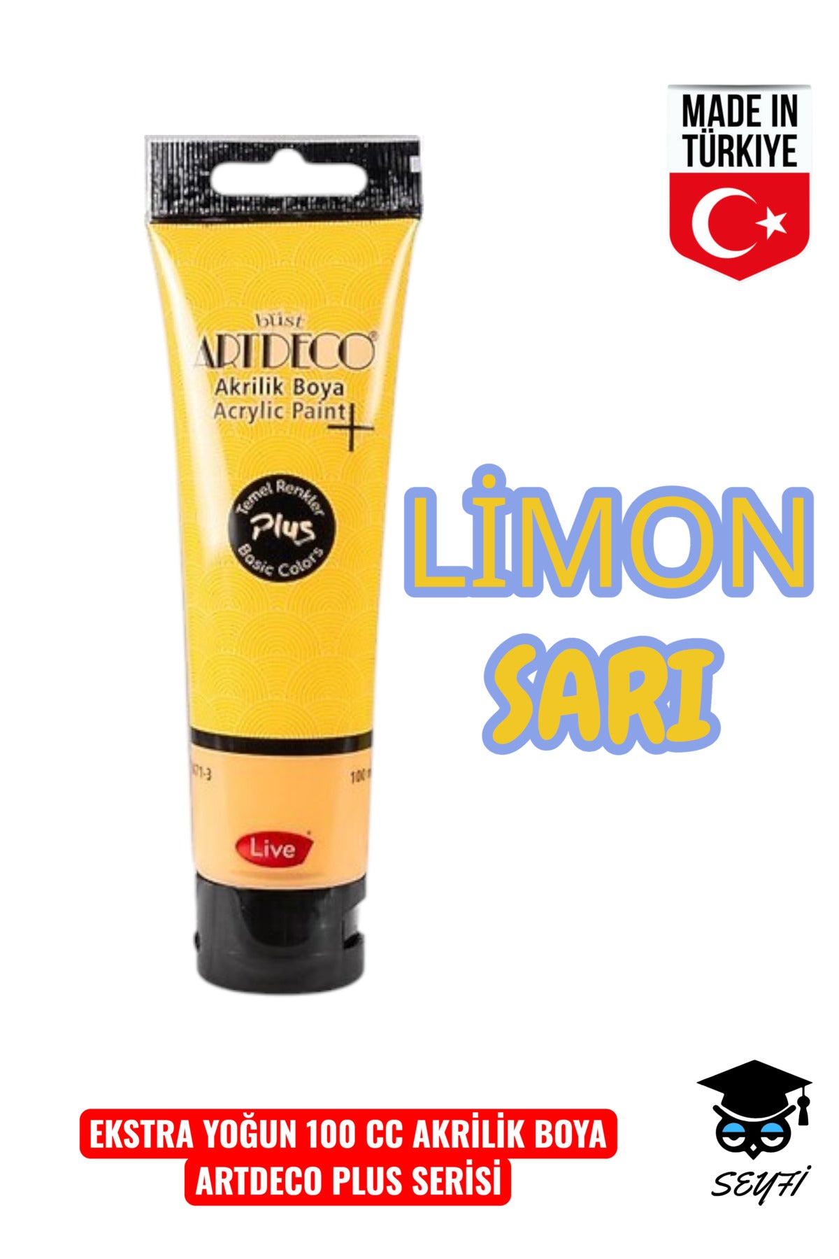 100 ML EKSTRA YOĞUN AKRİLİK BOYA ARTDECO PLUS SERİ