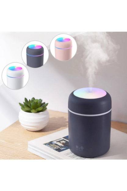 Hava Oda Araç Nemlendirici Buhar Makinesi - Sessiz, Taşınabilir, Usb Uyumlu, Ortam Ve Araç Için Etki